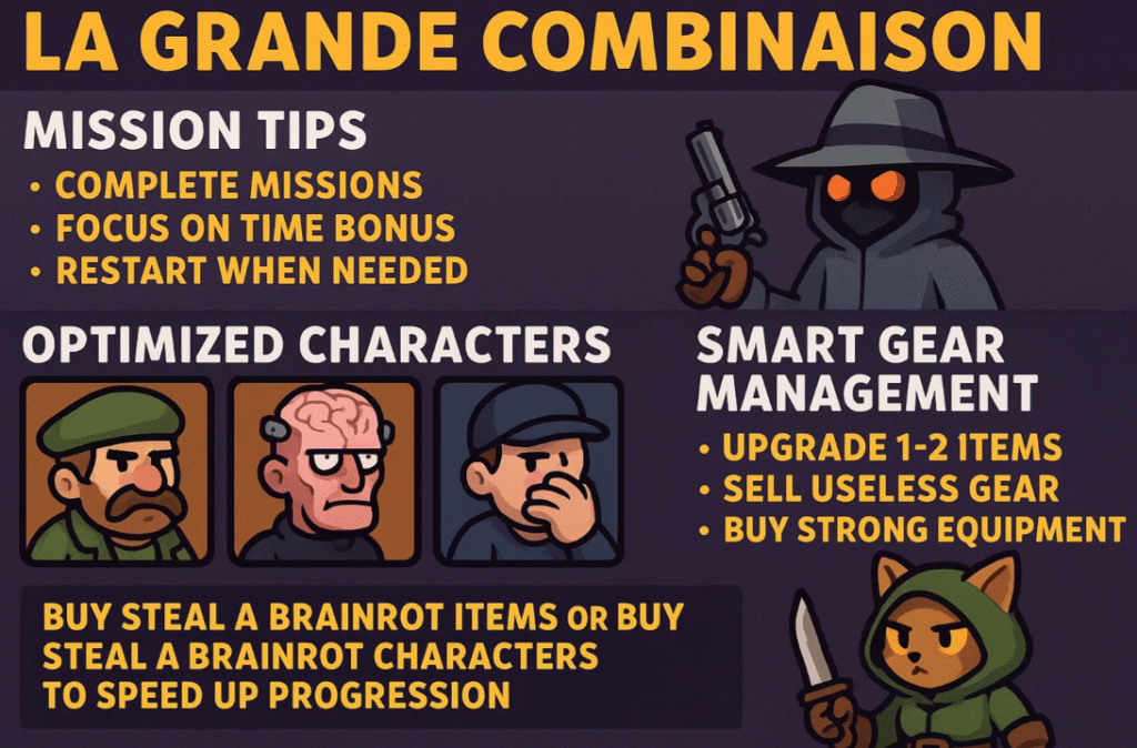 Steal A Brainrot Guide to Level Up La Grande Combinasion Fast – EZFutCoins