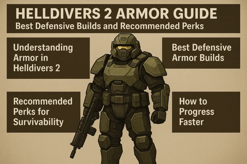 Helldivers 2 Armor Guide: Best Defensive Builds and Recommended Perks