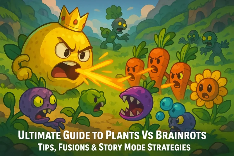 The Hunt for Stronger Plants: A Practical Guide to Progressing in Plants Vs Brainrots