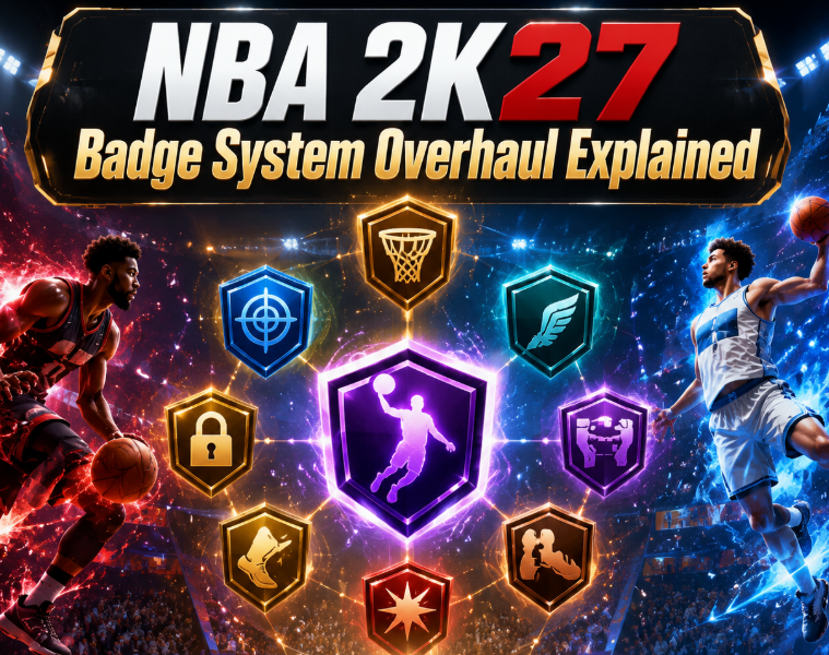 NBA 2K27 Badge System Overhaul Explained
