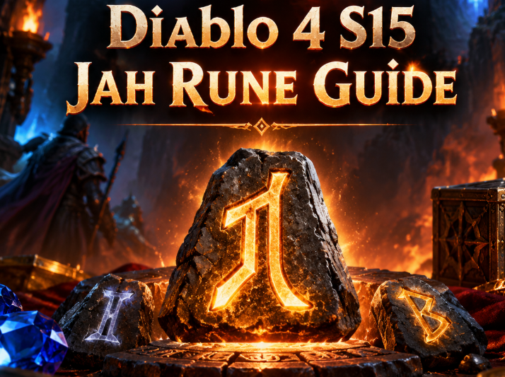 Diablo 4 S15 Jah Rune Guide