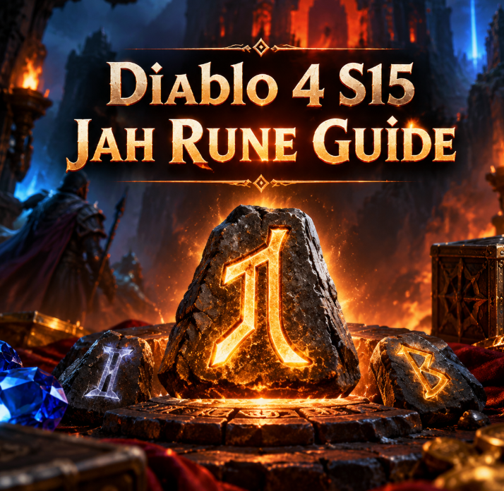 Diablo 4 S15 Jah Rune Guide
