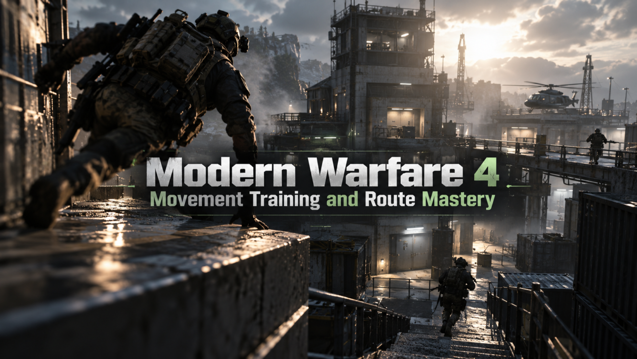 Modern Warfare 4 Movement Training and Route Mastery