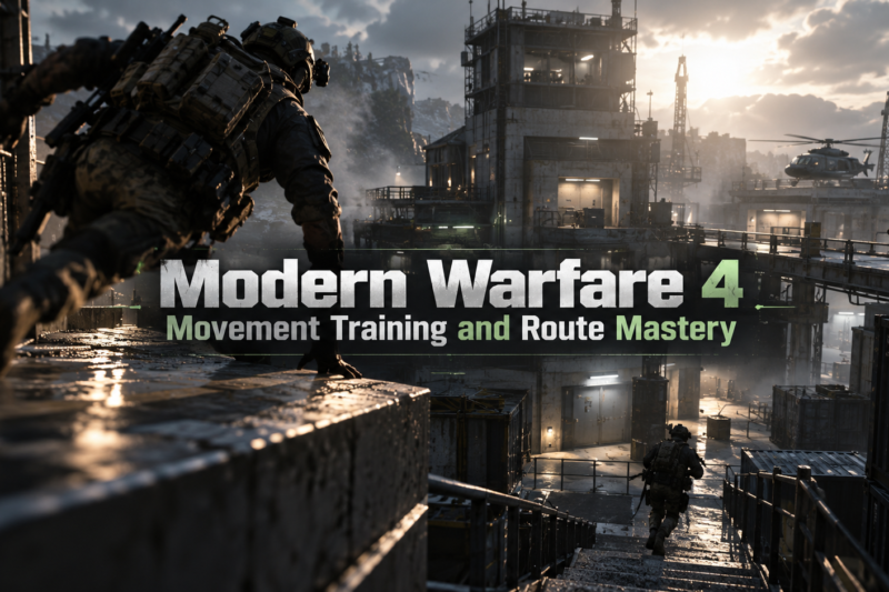 Modern Warfare 4 Movement Training and Route Mastery